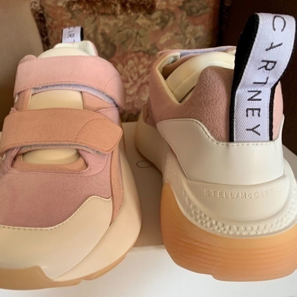NWT Stella MCCARTNEY AUTHENTIC ECLIPSE  WHITE/PINK WOMAN SNEAKERS EU 40 … - Picture 14 of 16